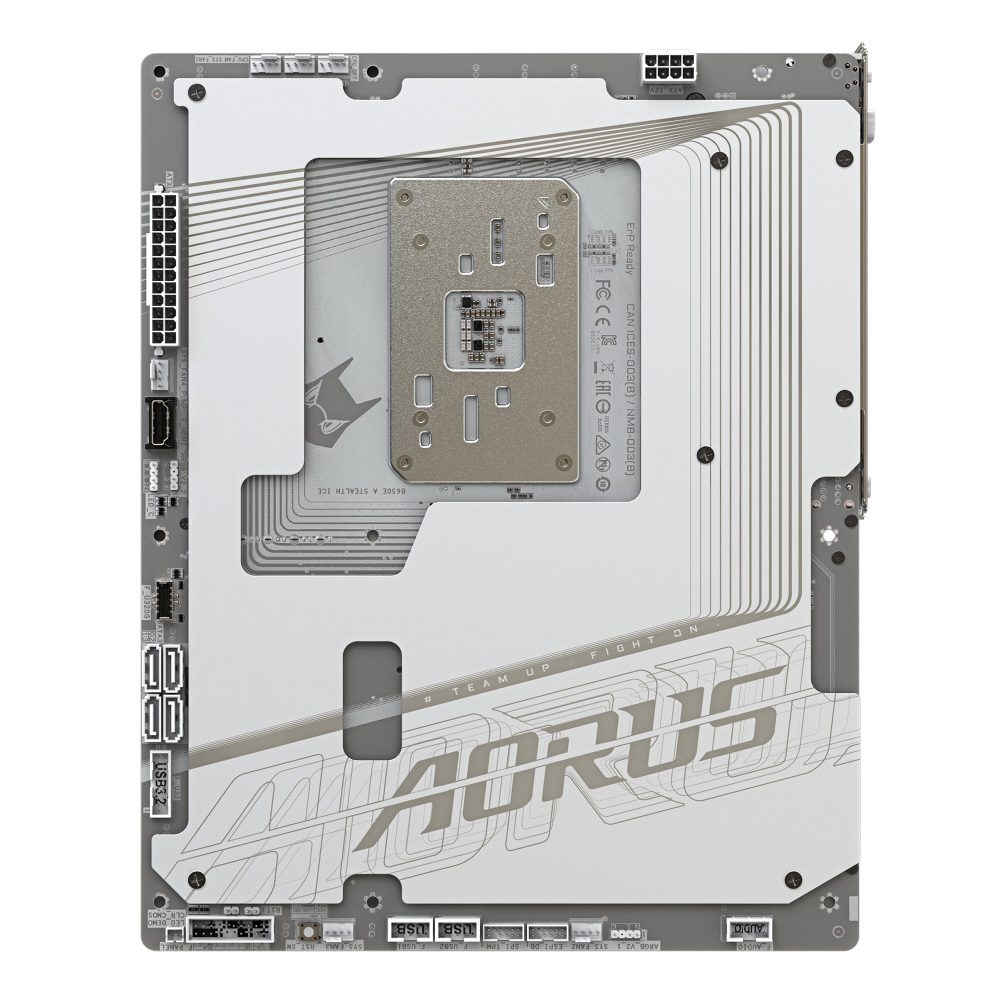 マザーボード(Socket AM5) B650E AORUS STEALTH ICE ホワイト ［ATX