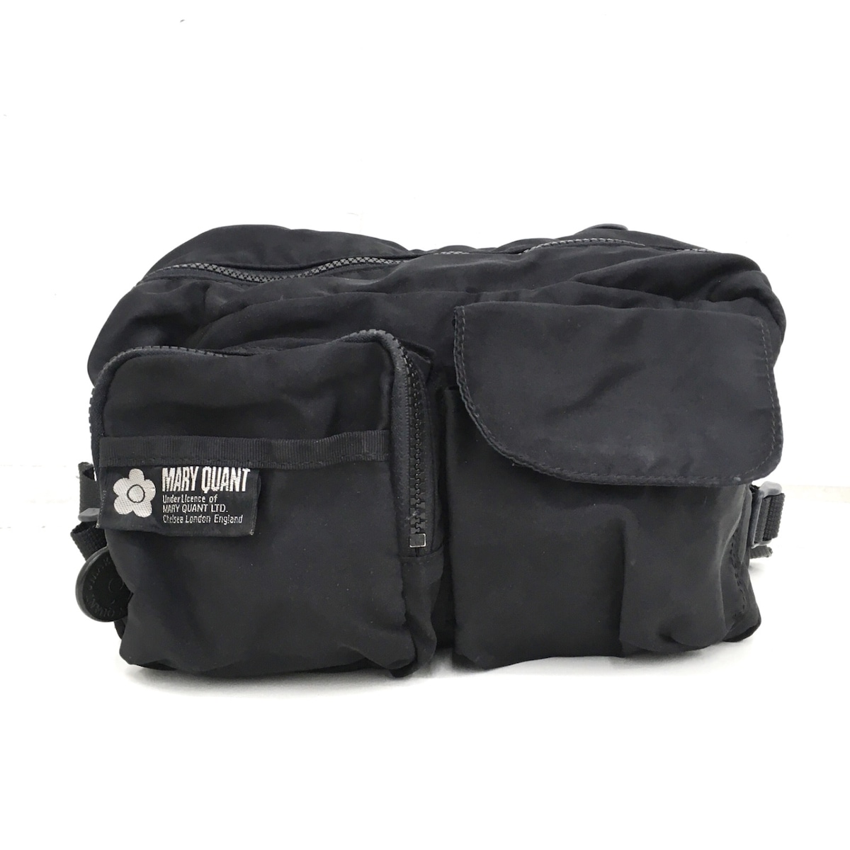 マリークワント/ウエストポーチ/黒/ナイロンの買取実績【ブランディア】