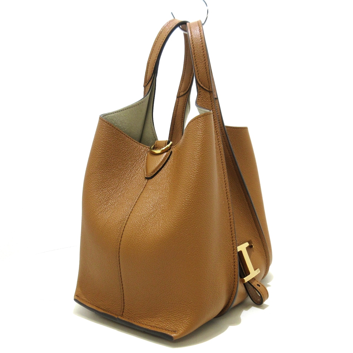トッズ/トートバッグ/T タイムレス レザー ショッピング バッグ ミニ