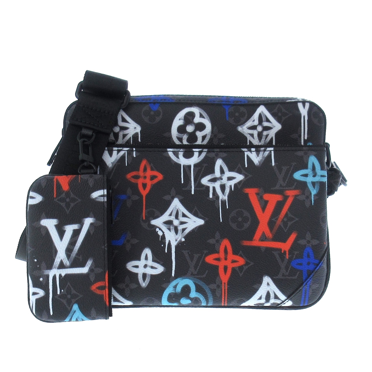 ルイヴィトン/ショルダーバッグ/トリオメッセンジャー/マルチカラー