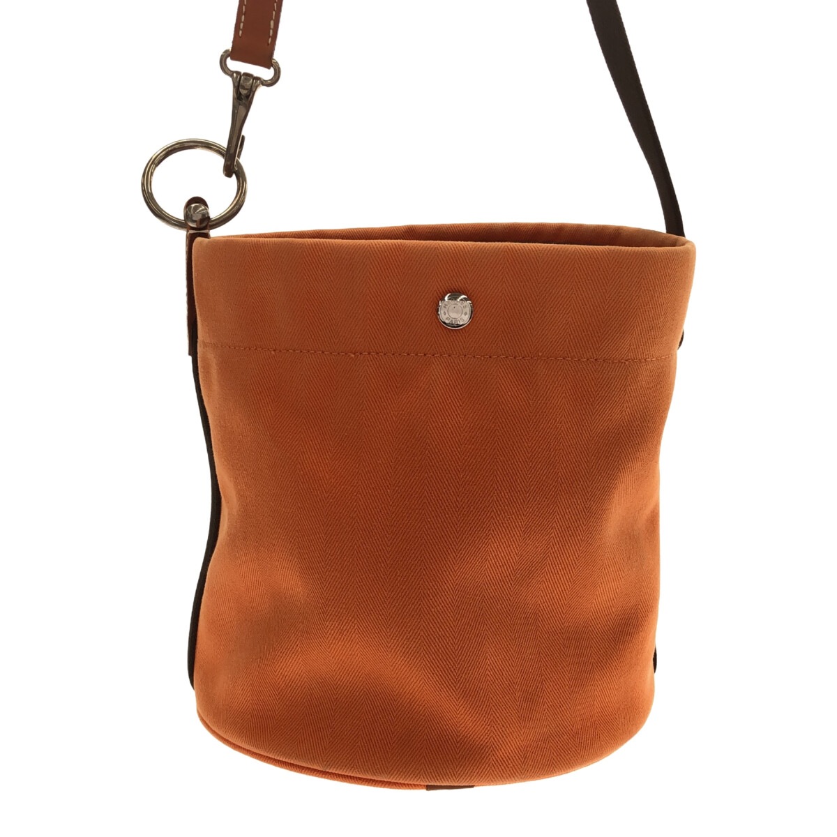 エルメス/ショルダーバッグ/サックドパンサージュ/オレンジ×ダーク