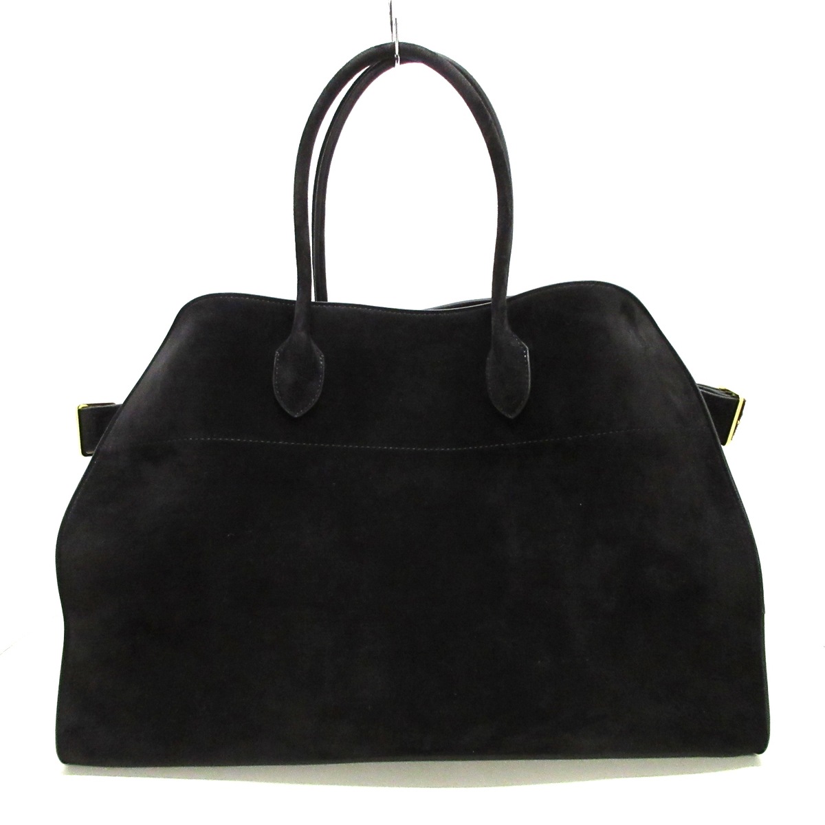 ザロウ/トートバッグ/ソフトマルゴー17/黒/スエード/型番：W1254L25の