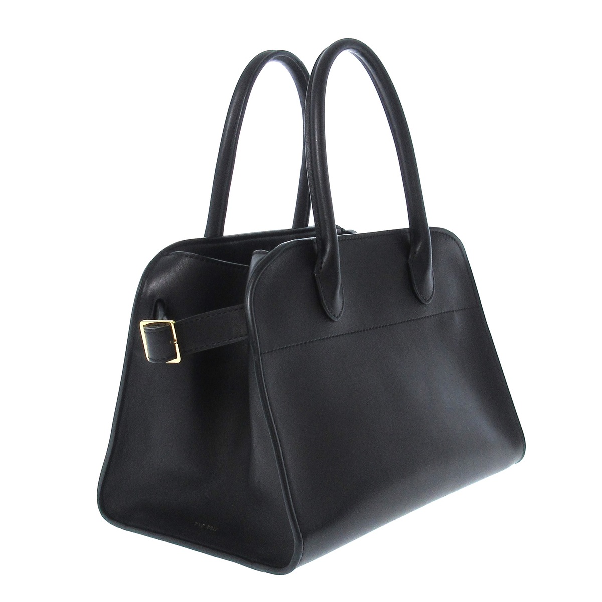 ザロウ/トートバッグ/ソフトマルゴー10/黒/サドルレザー/型番：W1190