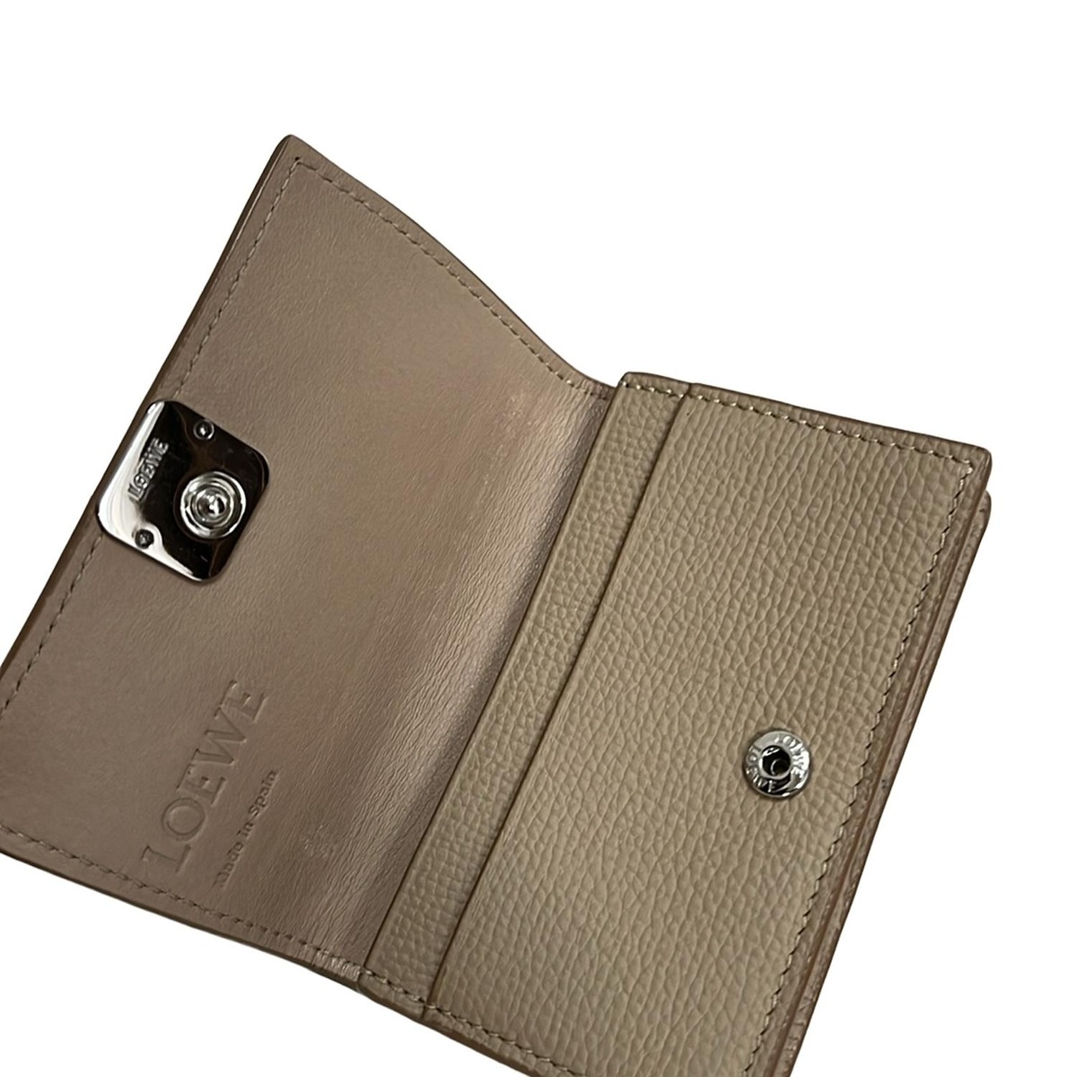 ロエベ/名刺入れ/アナグラム ビジネスカードホルダー/ベージュの買取