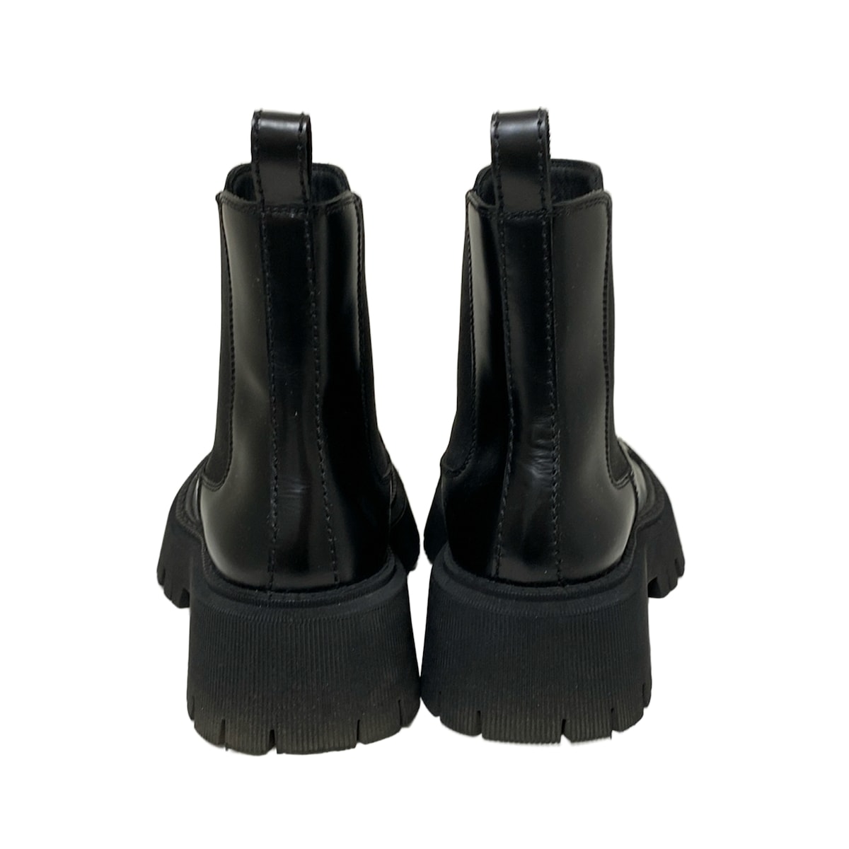 バレンシアガ ショートブーツ 36 レディース - 黒 レザー（19089995