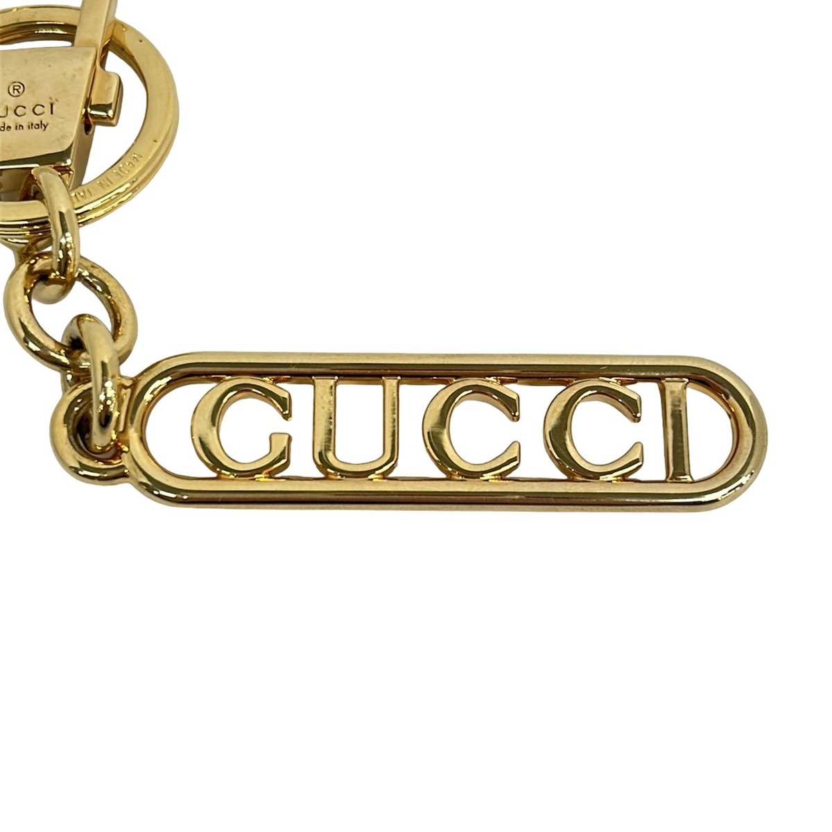 GUCCI(グッチ) キーホルダー(チャーム) - ゴールド（19312001）中古