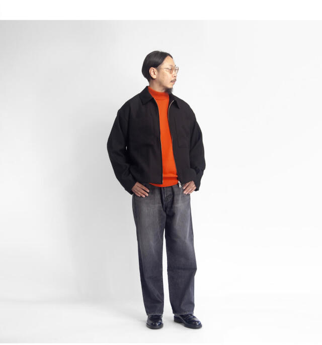 MOONCASTLE ムーンキャッスル カシミヤ100％ 天竺モックネックニット