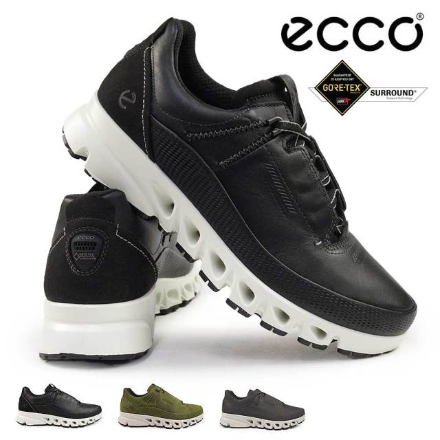 冬モノ最終処分】エコー 靴 防水 スニーカー メンズ マルチベント