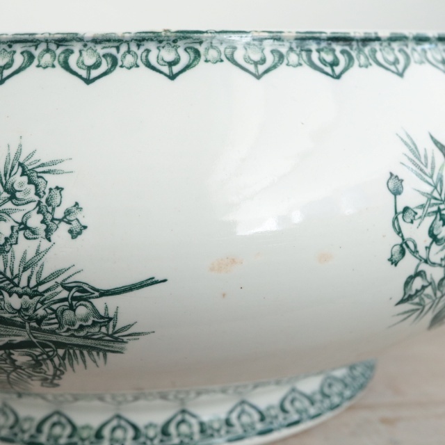 アンティーク スーピエール レギュミエ スズラン フランス サンタマン