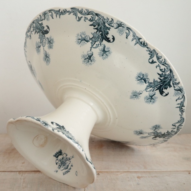 アンティーク コンポティエ たんぽぽ LORRAIN フランス ロンウィー製