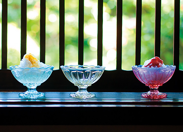 雪の花 フラッペ - 廣田硝子