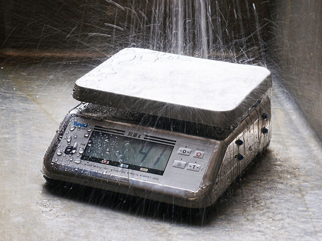 防水型デジタル上皿はかり 3000g UDS-600-WPK-3 検定品 計量器専門店