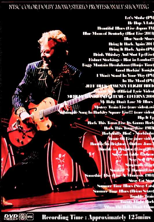 Brian Setzer ブライアン・セッツァー/Music Video Collection 2023