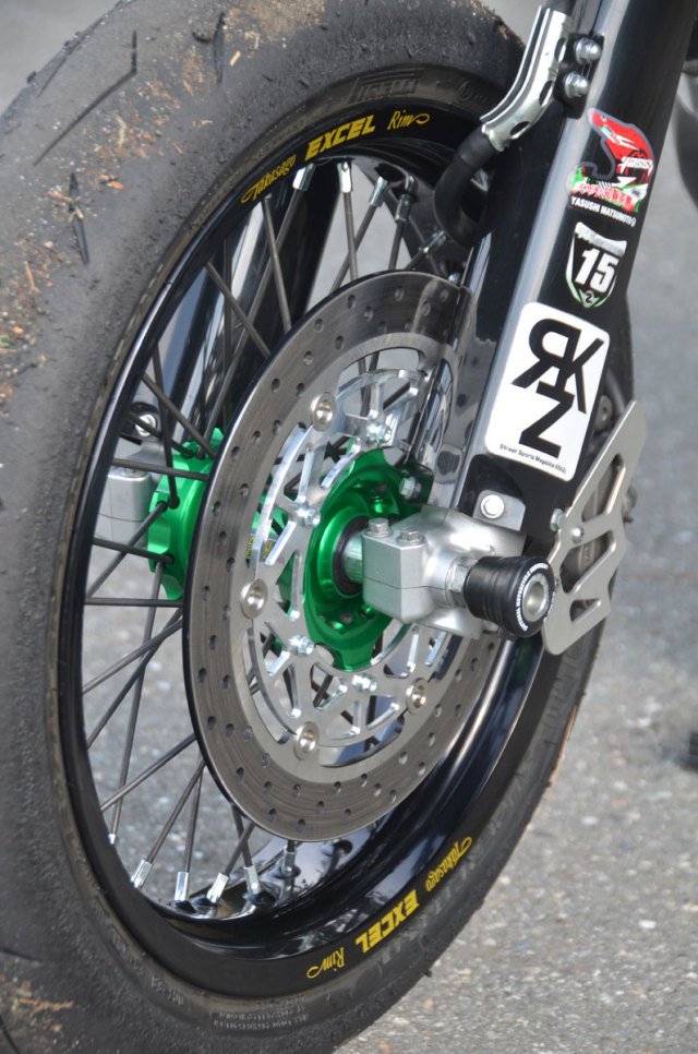 WR250X HAAN ハーンホイール（前後セット）WR250X F&Rモタード