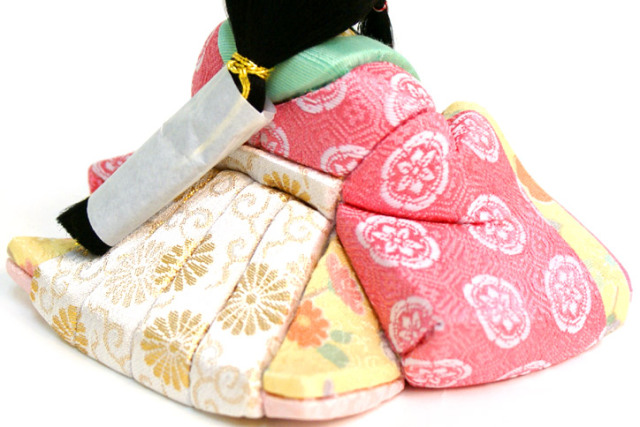 雛人形 吉徳大光 木目込み人形 親王平飾り(331-749)/ひな人形