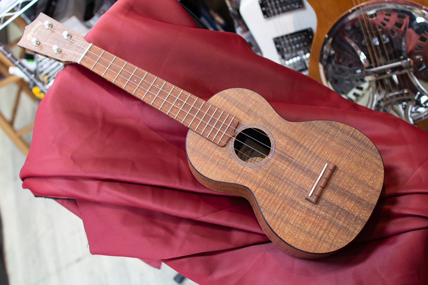 Martin Ukulele 0XK Concert Uke ピックアップ搭載！【 マーティン