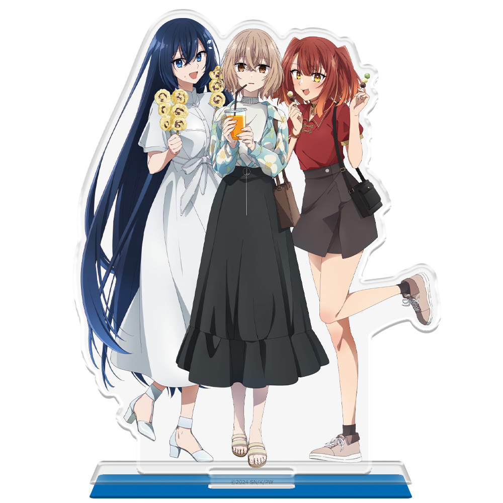 TVアニメ『私を喰べたい、ひとでなし』 クリアファイル 比名子＆汐莉＆美胡