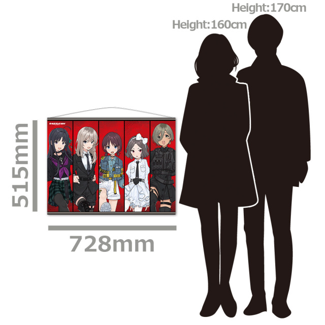 アニメ「ガールズバンドクライ」 B2タペストリー トゲナシトゲアリ vol.1