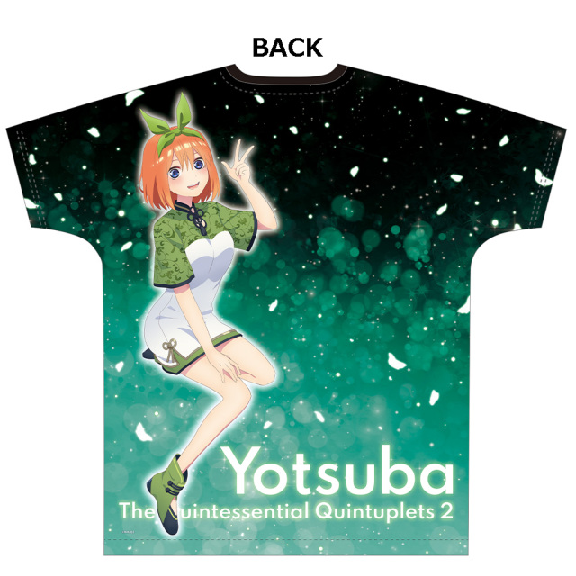 五等分の花嫁∬ フルグラフィックTシャツD［中野四葉］【描き下ろし】