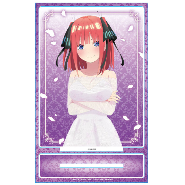 映画「五等分の花嫁」 アクリルポートレートB［中野二乃 ウェディング