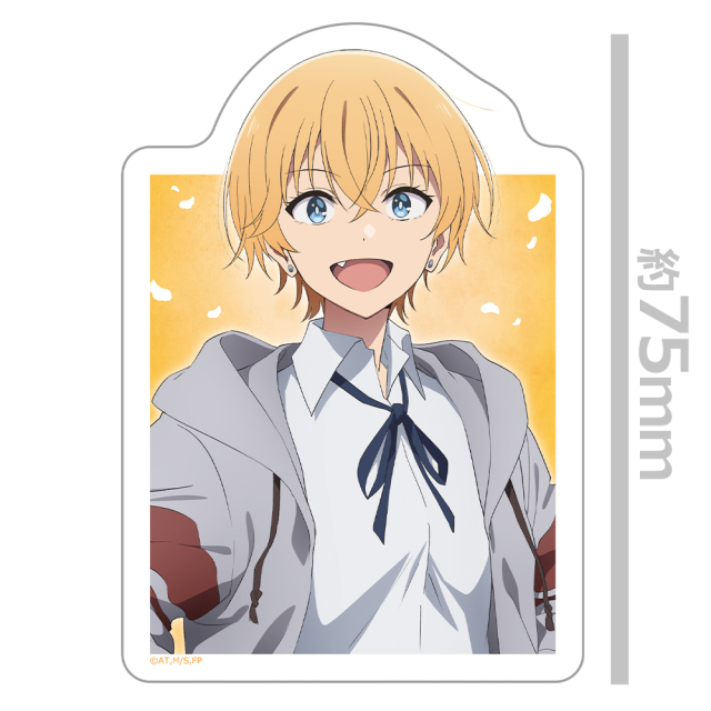 花は咲く、修羅の如く ダイカットステッカー 薄頼瑞希