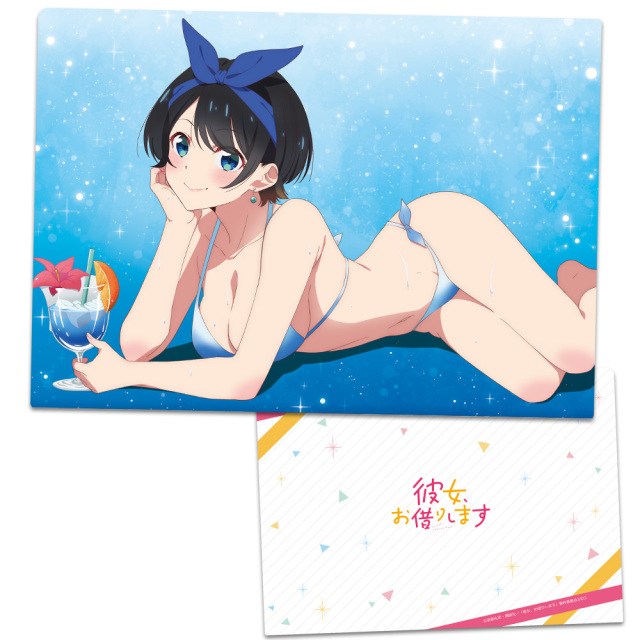 彼女、お借りします クリアファイル 更科瑠夏 水着ver.