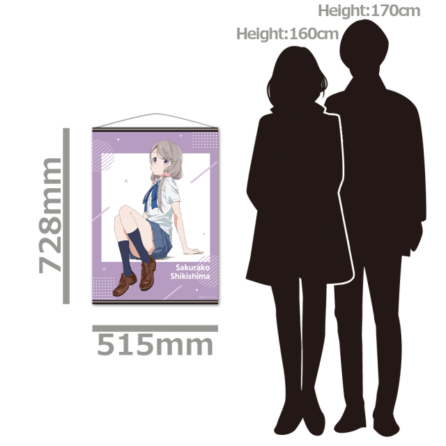 TVアニメ「mono」 B2タペストリー 敷島桜子 vol.2