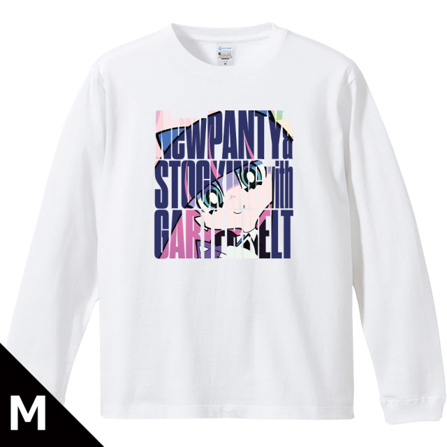 New PANTY & STOCKING with GARTERBELT リブ付ロングスリーブTシャツ