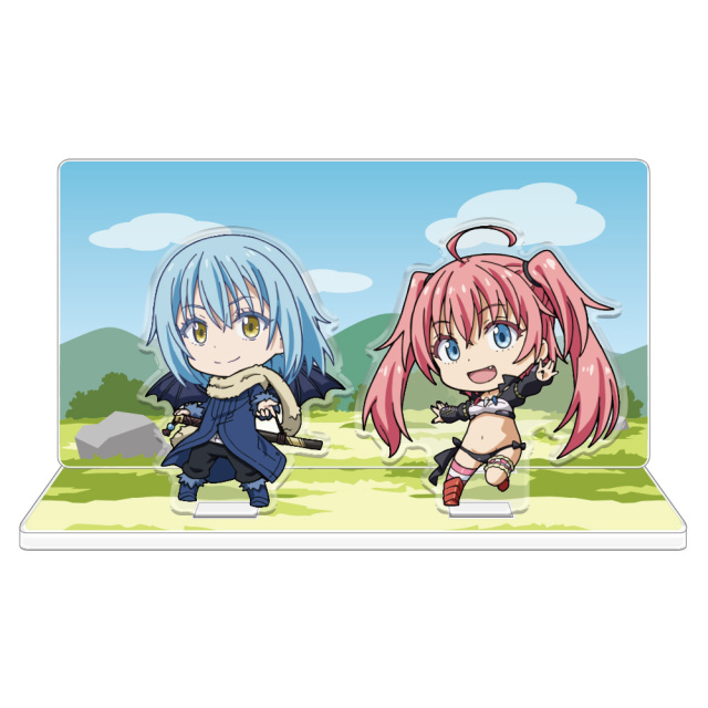 転生したらスライムだった件 アクリルジオラマA[リムル&ミリム]