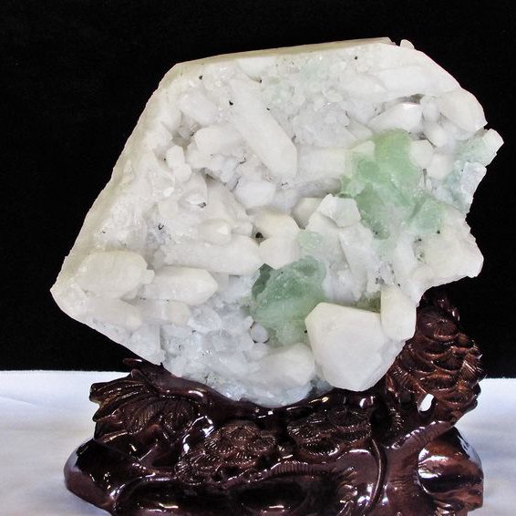 11.6Kg フローライト共生水晶クラスター[T802-526]