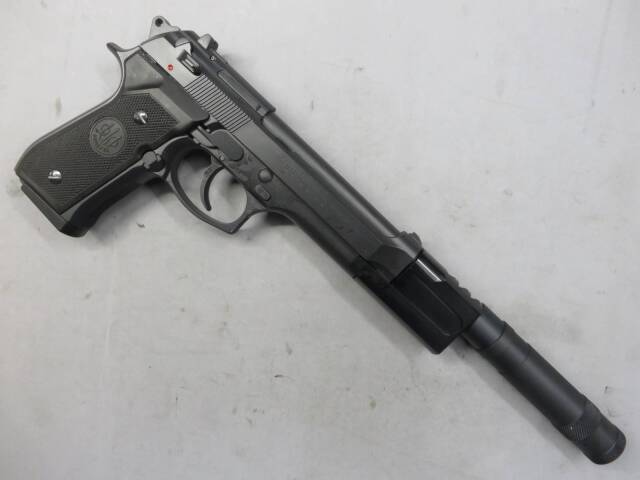 ウエスタンアームズ】ベレッタM92FS LEON・レオン セミグロスブラック