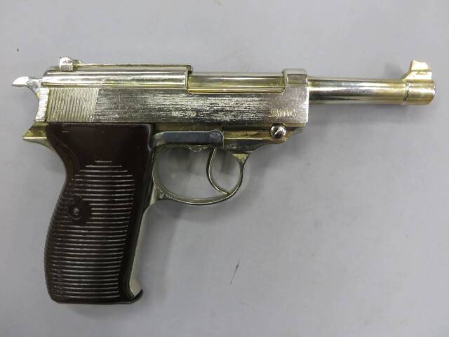 マルシン】ワルサーP38 ミリタリー タニオアクション SMG 金属モデルガン