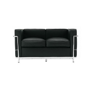 ル・コルビジェ 本革ソファ LC3 1人掛け(デザイナーズ家具)