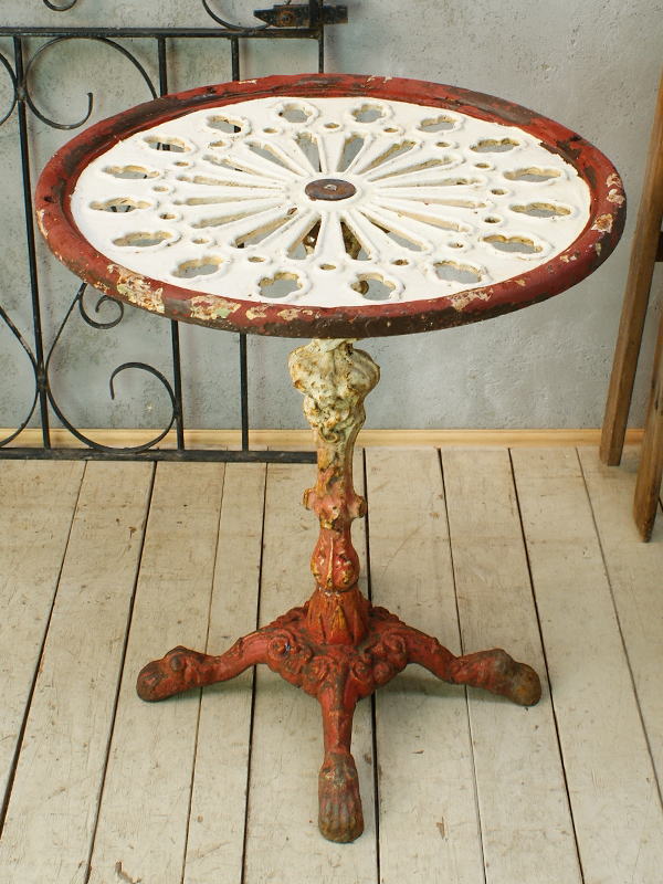 イギリス アンティーク ガーデンテーブル ガーデニング 9668