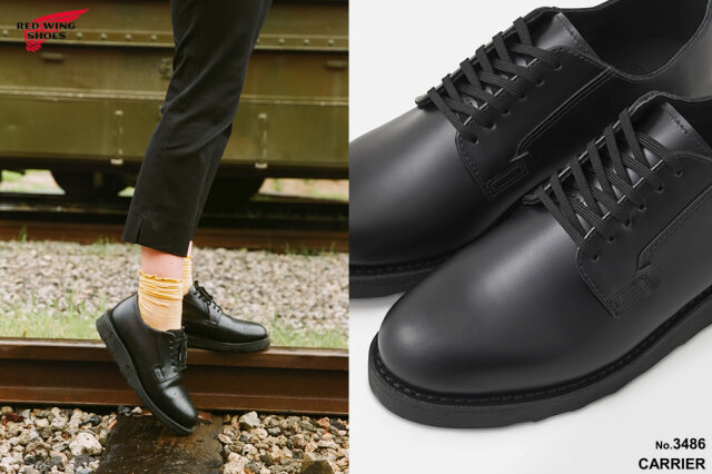 レッドウィング REDWING 3486 CARRIER レディース キャリア ブラック