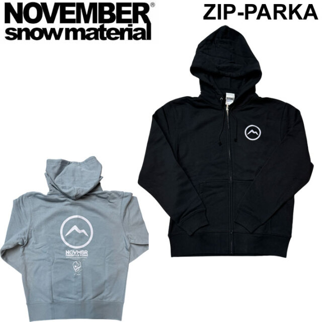 NOVEMBER ノベンバー スノーボード パーカー ZIP-PARKA [N13] [N14