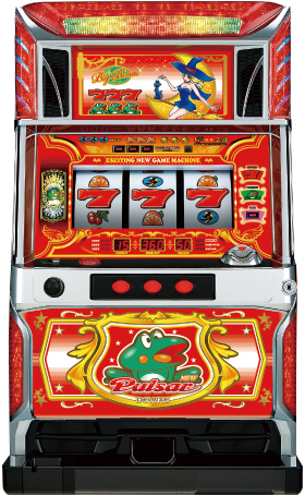 山佐 ニューパルサーデラックス 赤パネル 中古パチスロ実機 [4ch対応