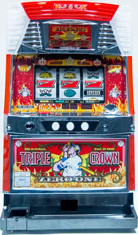 清龍ゲームジャパン トリプルクラウンZERO1‐30 中古パチスロ実機 A-SLOT