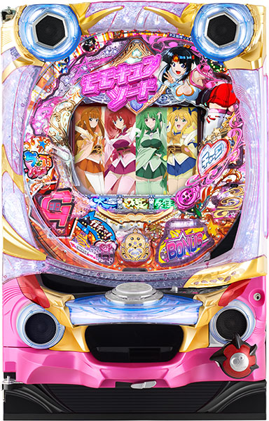 西陣 ちょいパチ モモキュンソード3 39 中古パチンコ実機 [枠名：威吹