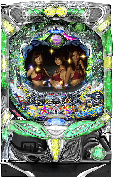SANYO CR大海物語BLACKライト 中古パチンコ実機 [枠名：イルミオ] [4ch