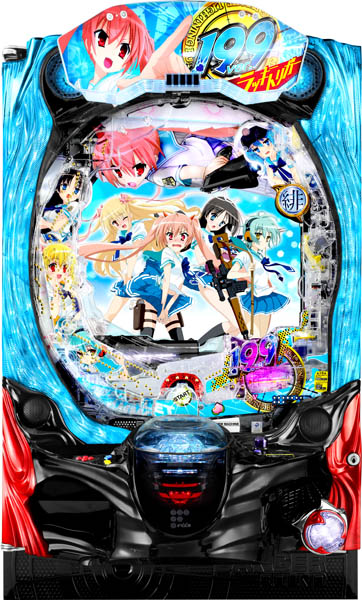 藤商事 P緋弾のアリア～緋緋神降臨～ 199Ver. 中古パチンコ実機 [枠名