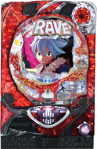 藤商事 CR RAVE この世界こそが真実だFPM 中古パチンコ実機 [枠名