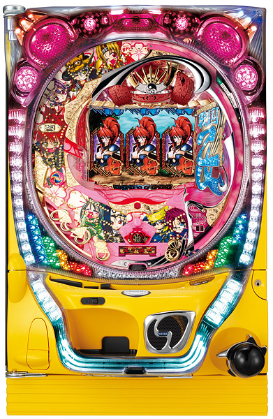 パチンコ実機 初代 CRA戦国乙女9AW 1/99ver 甘デジ 循環式 激レア