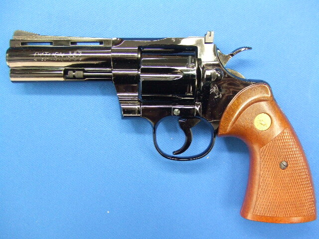 コルトパイソン 4インチ ミッドナイトブルー | タナカ