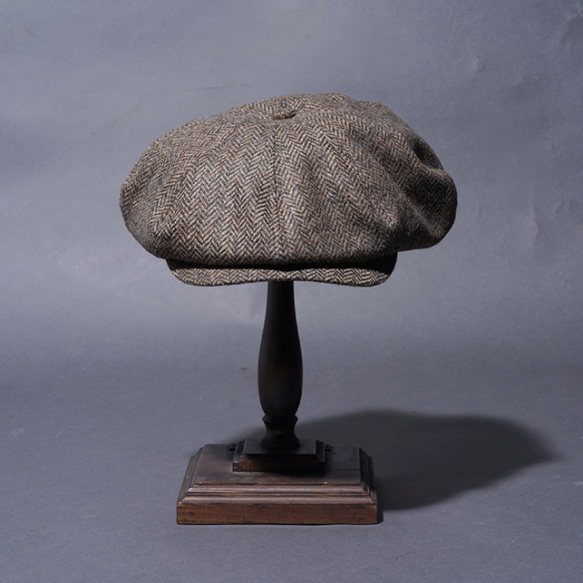 D-01088 /「PEAKY CAP / BEIGE」キャスケット