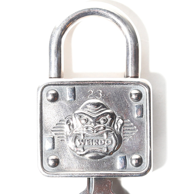 WG-004 /「PADLOCK - KEY CHAIN / SILVER」パドロックキーチェーン