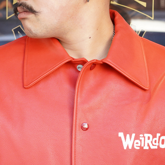 WRD-24-AW-01 /「SPUTNIKS - LEATHER PHARAOH / RED」レザーファラオ