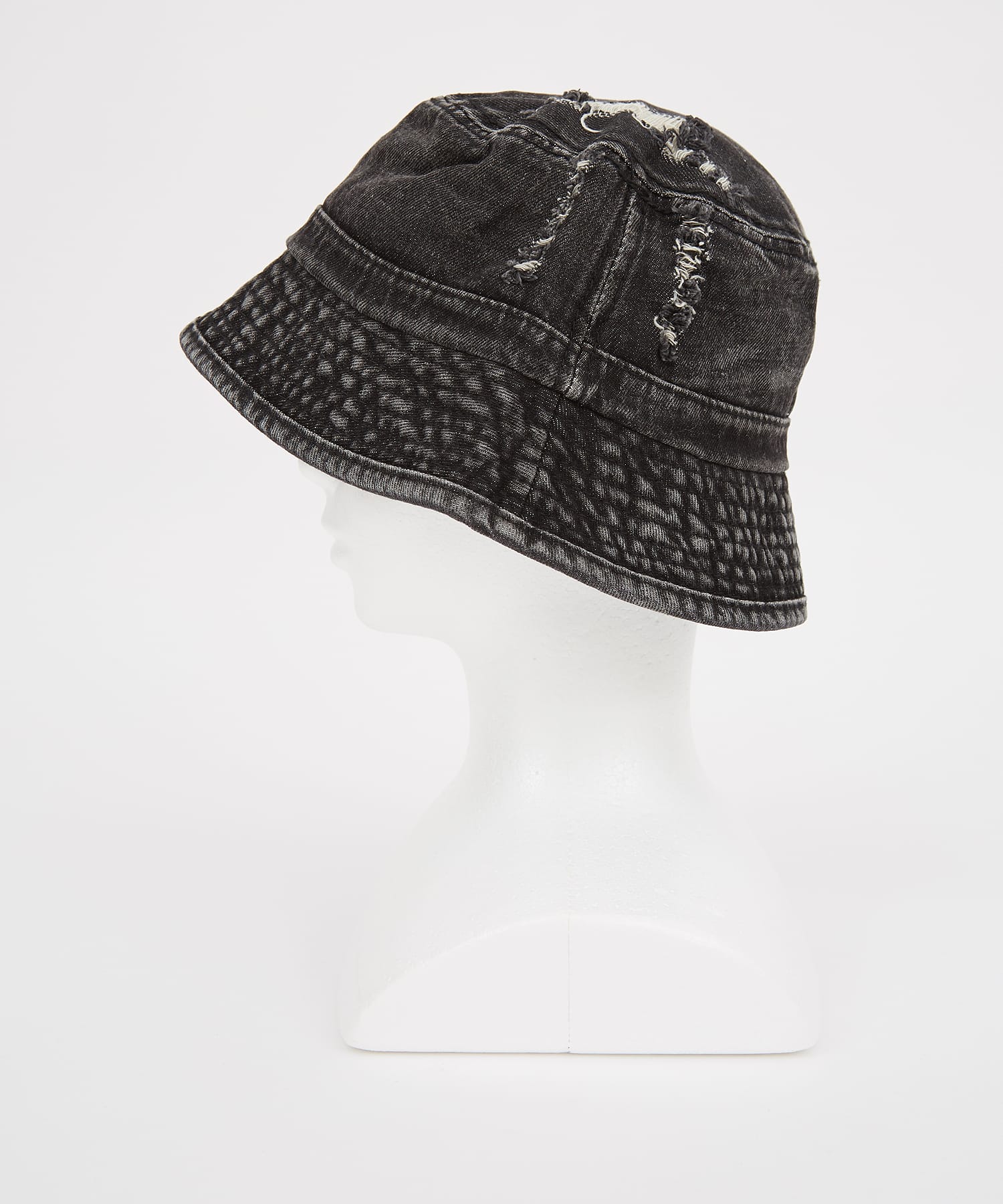 ダメージウォッシュドデニムバケットハット / メンズ レディース ユニ