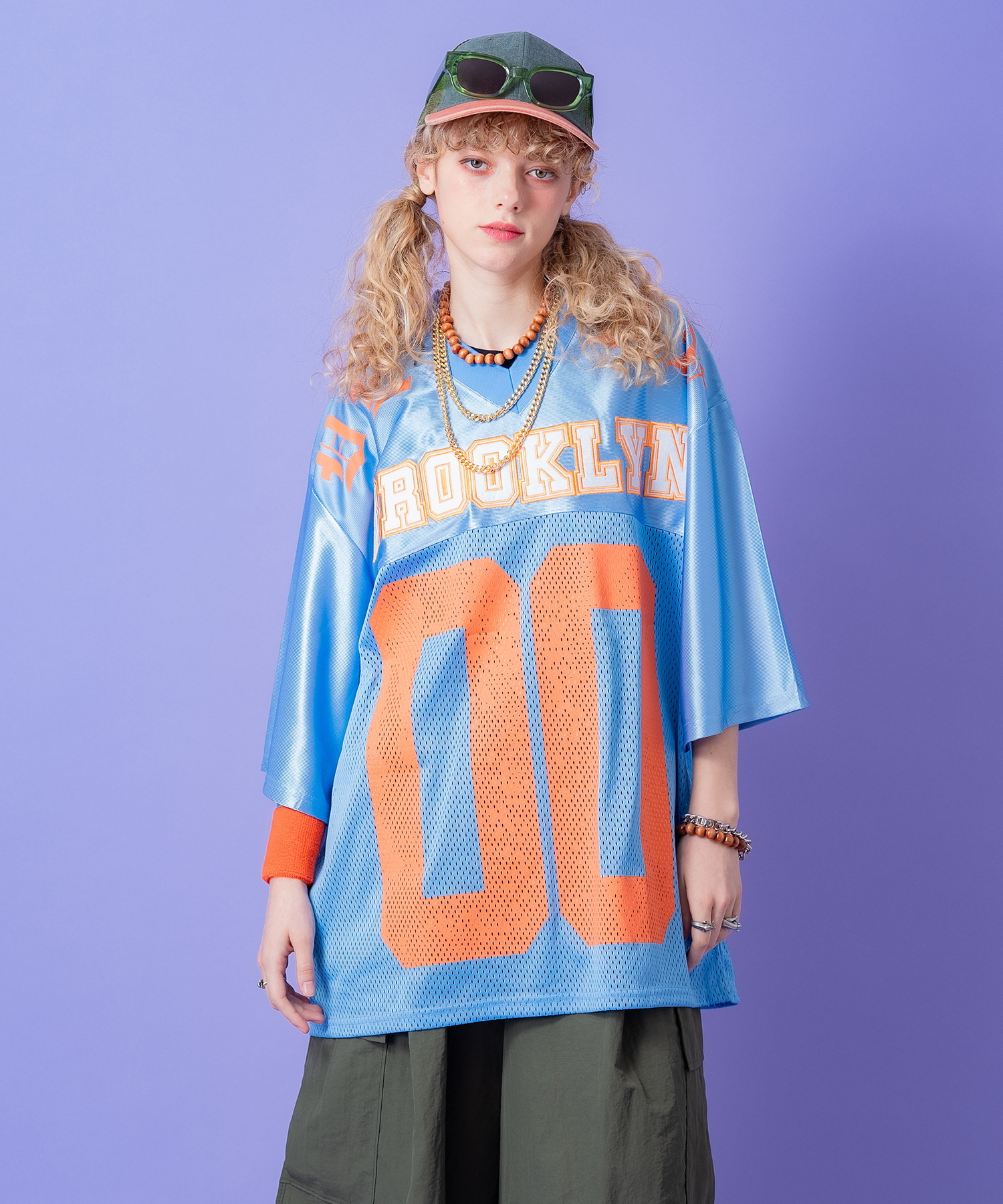 ナンバリングフットボールシャツ / 半袖 メンズ レディース ユニ