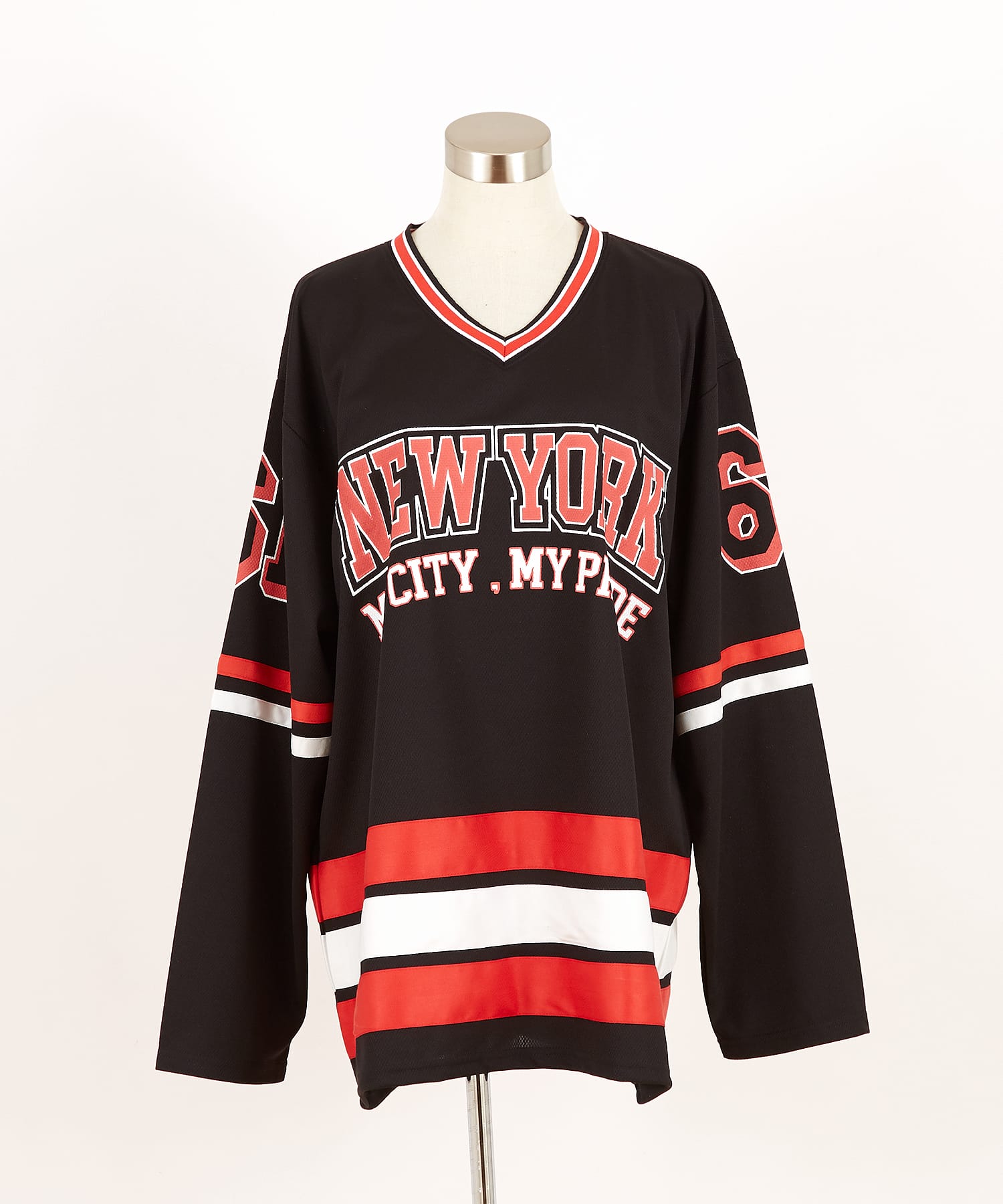 ナンバリングホッケージャージ / ゲームシャツ 長袖 メンズ レディース